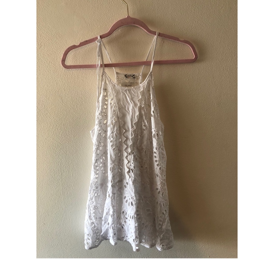 Free People Starry Eyelet Tank